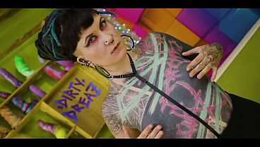 Image Tattooed Alt Teen Deepthroats & Gets Face Fucked POV by Her Punk BF &ndash_ Sloppy BJ to Facial Cumshot