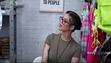 Image Teen Thief Caught Red Handed, Left Cum Stuffed