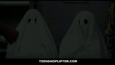 Image TeenShoplifter - Skinny Blonde Teen Shoplifter Squirting Orgasms After She And Petite Bestie Make Threesome Agreement With Secuirty Officer - Lola Valentine, Juliana Marie, Jason Sarcinelli