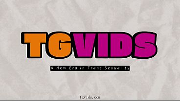 Image Trans Babe Imagining a Delectable Sexual Encounter in her Mind with a Beautiful Dream Lover