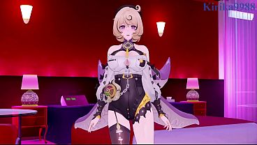 Image Ukinami Yuzuha and Yidhari Murphy intense sex. - Zenless Zone Zero Hentai