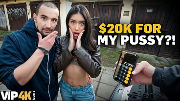 Image VIP4K. He wanted to buy a car, but instead sold his Girlfriend's Pussy to a Stranger