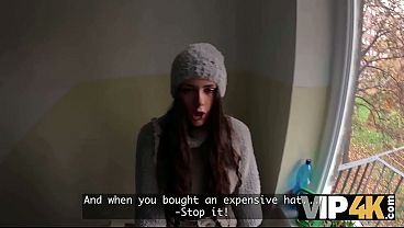 Image VIP4K. Naughty 18-year-old becomes a Cumslut because of Debt