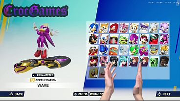 Image Wave - Sonic Racing Game